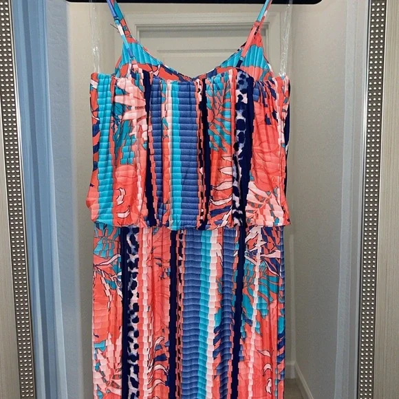 Colorful Maxi Dress Tank Top - Picture 5 of 7
